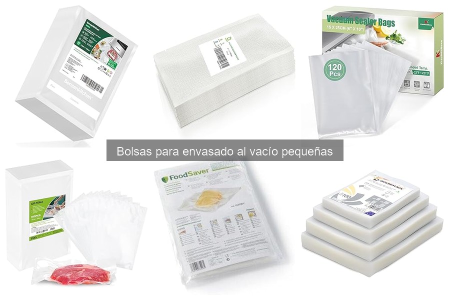 Comparativa de Bolsas para Envasado al Vacío Pequeñas