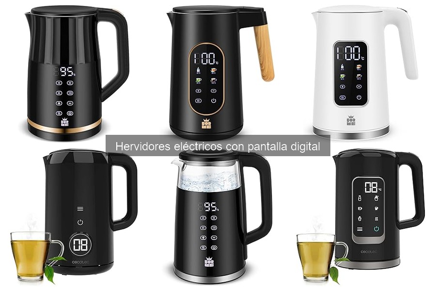 Comparativa de hervidores eléctricos digitales: ForMe vs Cecotec