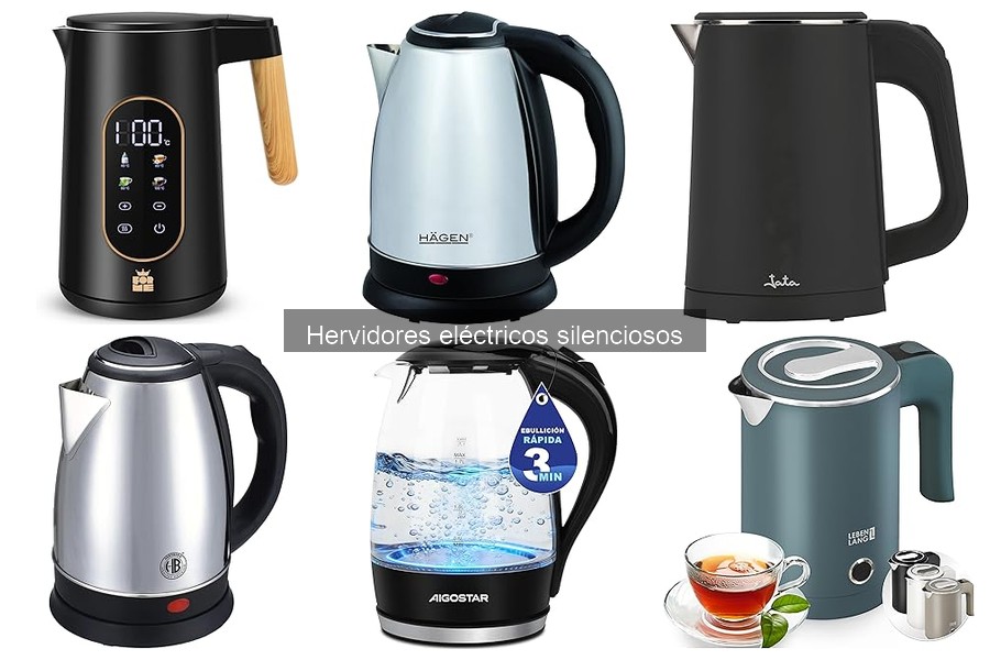 Comparativa de Hervidores Eléctricos Silenciosos: Mejores Marcas
