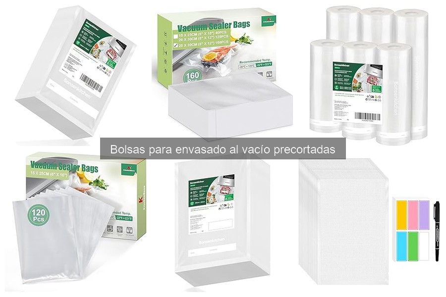 Comparativa de las Mejores Marcas de Bolsas para Envasado al Vacío