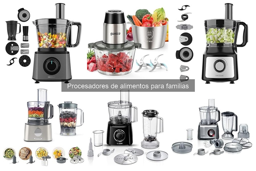 Comparativa de las Mejores Marcas de Procesadores de Alimentos