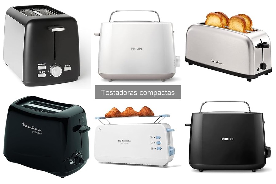 Comparativa de las Mejores Tostadoras Compactas de 2023