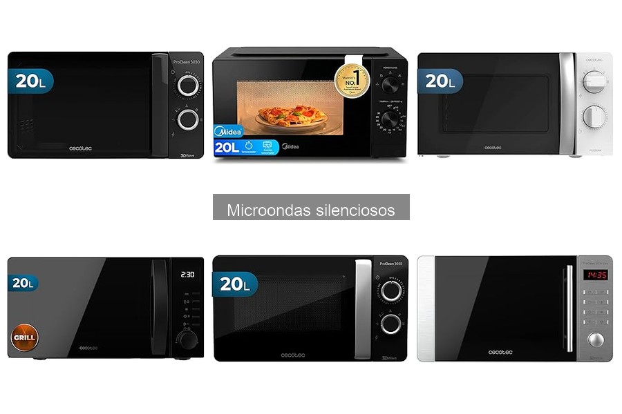 Comparativa de microondas silenciosos vs convencionales