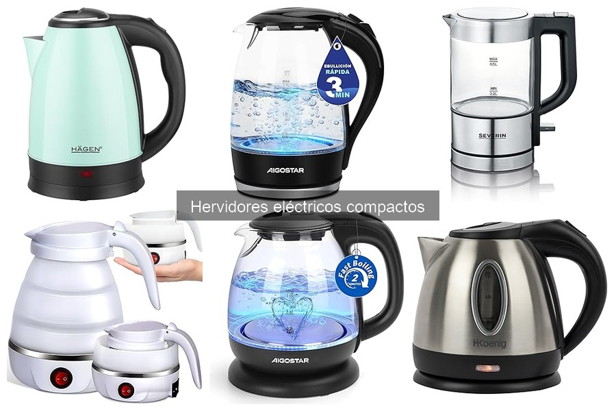 Comparativa de precios de hervidores eléctricos compactos
