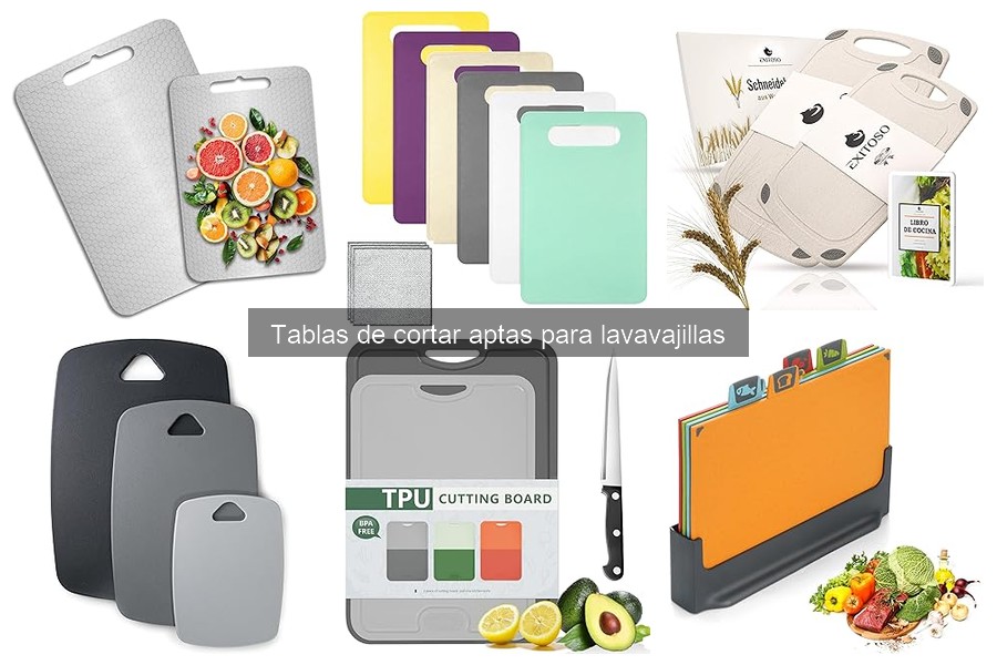 Comparativa de Tablas de Cortar: Aptas vs No Aptas para Lavavajillas