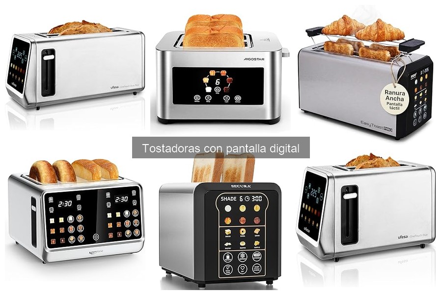 Comparativa de Tostadoras con Pantalla Digital: Mejores Marcas