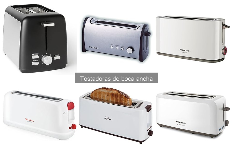 Comparativa de Tostadoras de Boca Ancha: Mejores Marcas y Modelos