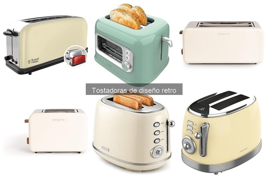 Comparativa de Tostadoras de Diseño Retro: Mejores Marcas y Modelos