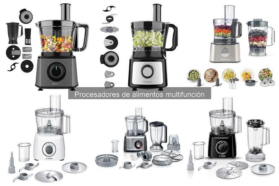 Comparativa entre Procesadores de Alimentos y Otros Electrodomésticos