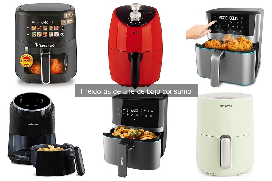 Comparativa: Freidoras de Aire Bajo Consumo vs. Tradicionales