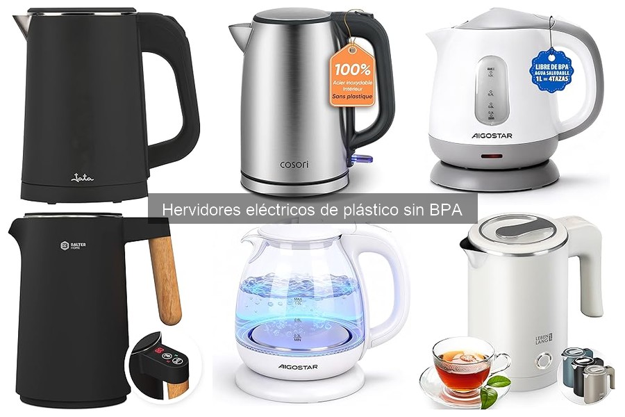 Comparativa: Hervidores Eléctricos de Plástico vs Acero Inoxidable