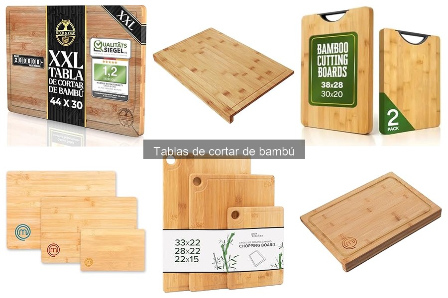 Comparativa: Tablas de Cortar de Bambú vs Plástico