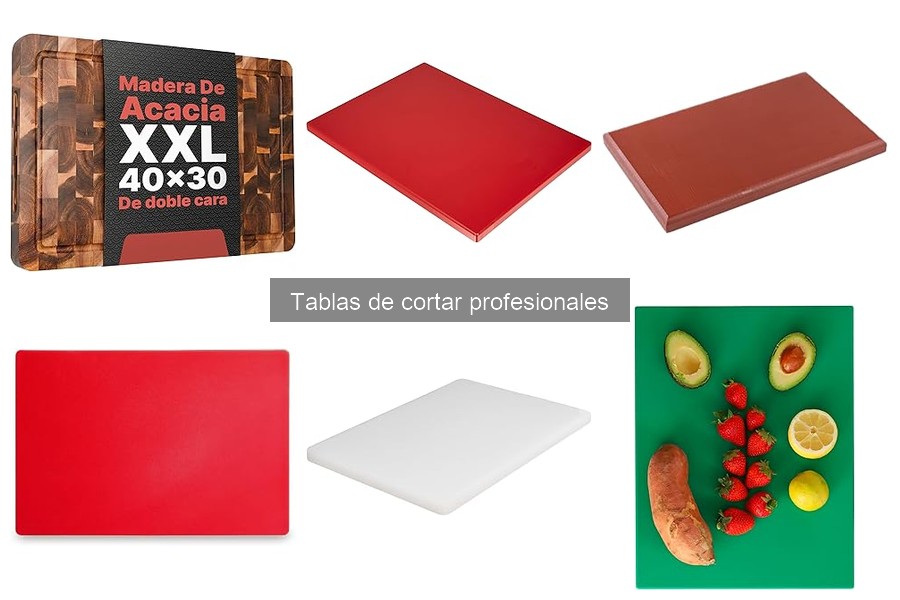 Comparativa: Tablas de cortar profesionales vs domésticas