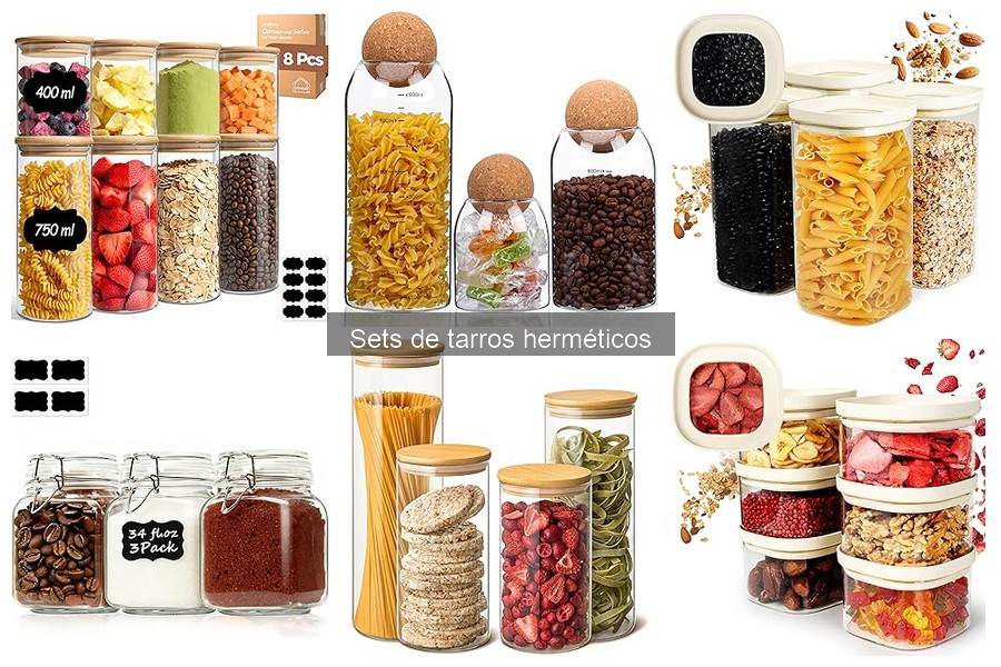 Comparativa: Tarros herméticos de vidrio vs. plástico