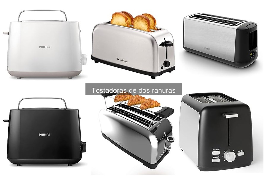 Comparativa: Tostadoras de 2 ranuras vs 4 ranuras