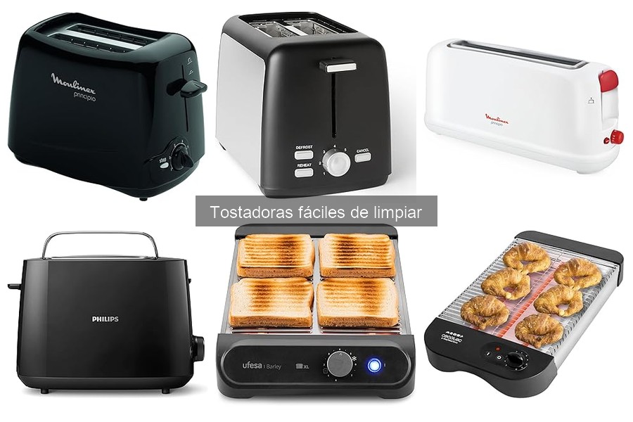 Comparativa: Tostadoras de acero inoxidable vs plástico en limpieza