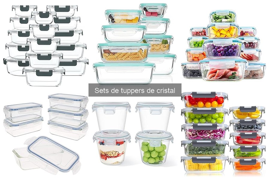 Compra Sets de Tuppers de Cristal al Mejor Precio Aquí