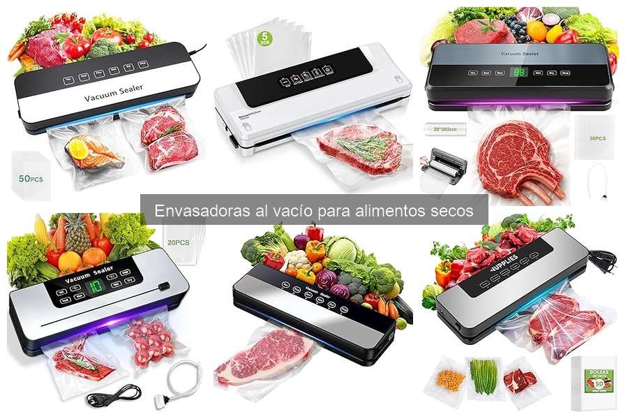 Consejos para Envasar Alimentos Secos al Vacío Efectivamente