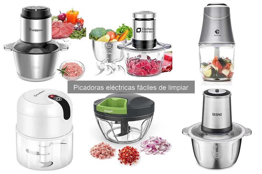 Consejos para Instalar y Usar Picadoras Eléctricas Fáciles de Limpiar