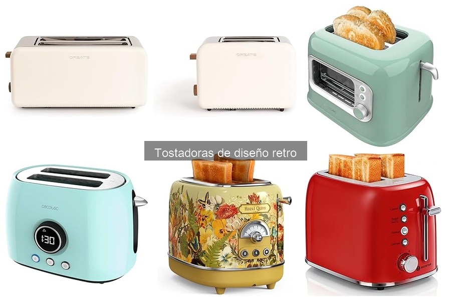 Descubre qué es una tostadora de diseño retro