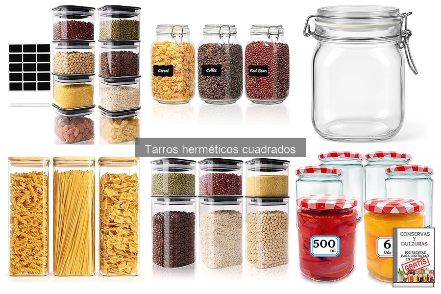 Diferencias entre tarros herméticos y normales: ¿Cuál elegir?