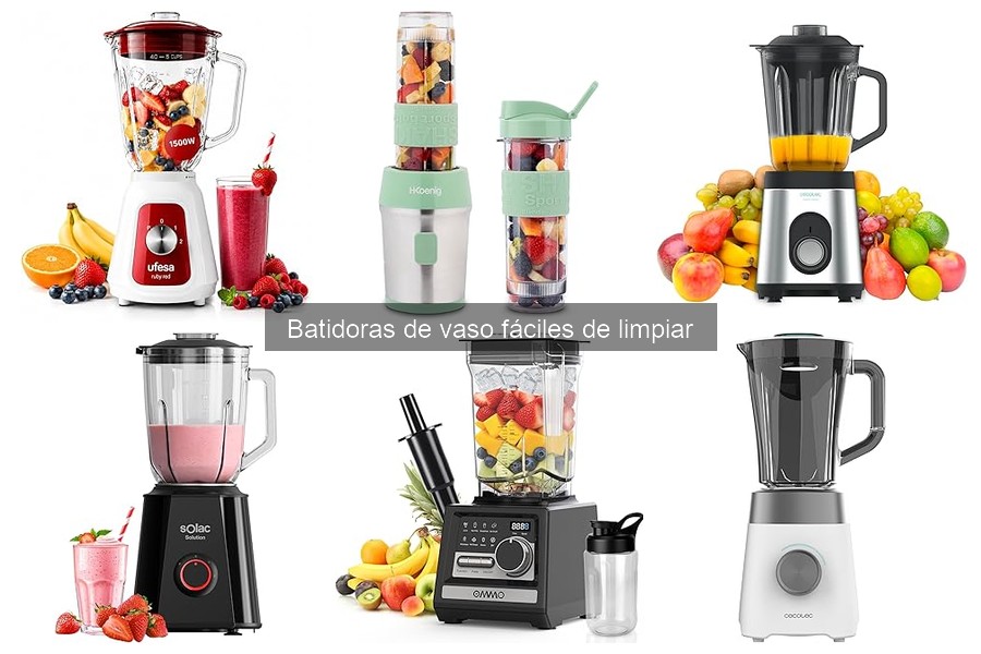 Dónde comprar batidoras de vaso fáciles de limpiar