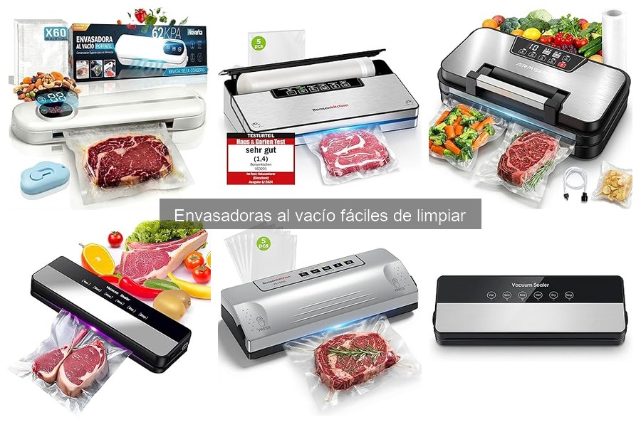 ¿Dónde Comprar Envasadoras al Vacío Fáciles de Limpiar?