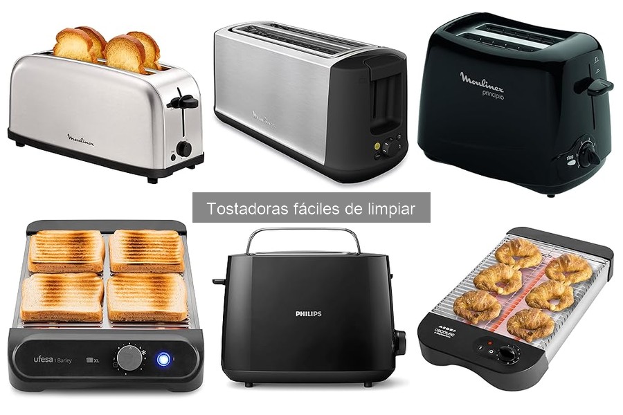 Dónde comprar las mejores tostadoras fáciles de limpiar