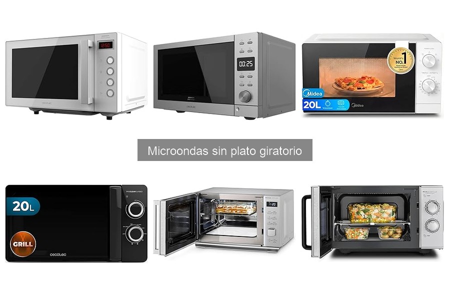 Dónde comprar microondas sin plato giratorio: mejores opciones