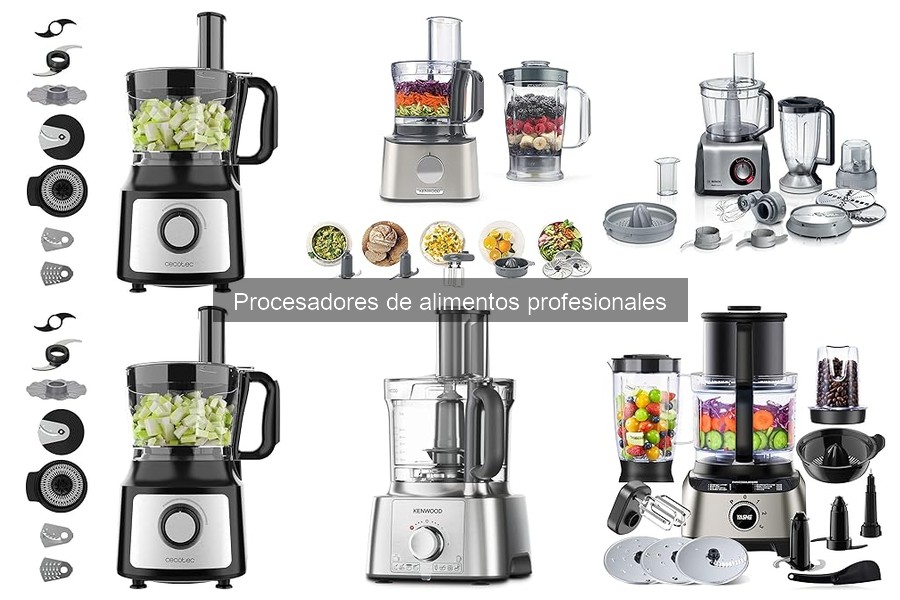 Dónde comprar procesadores de alimentos profesionales baratos