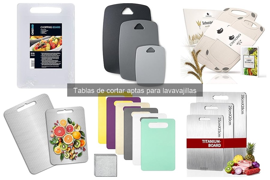 Dónde comprar tablas de cortar aptas para lavavajillas baratas