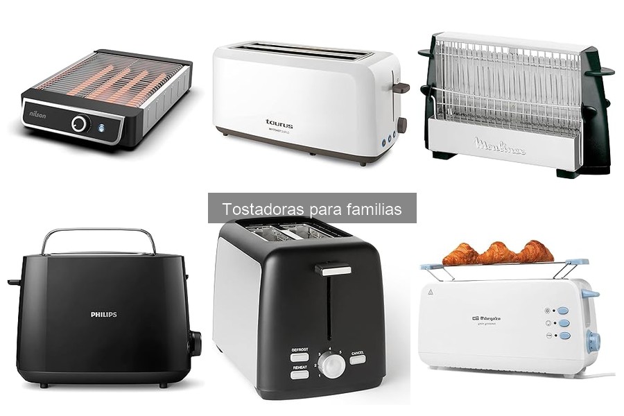 Dónde comprar tostadoras a buen precio para familias