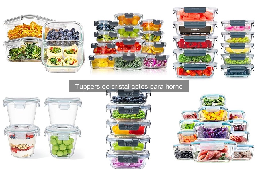 Dónde comprar tuppers de cristal aptos para horno