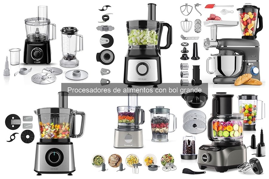 Dónde comprar un procesador de alimentos con bol grande