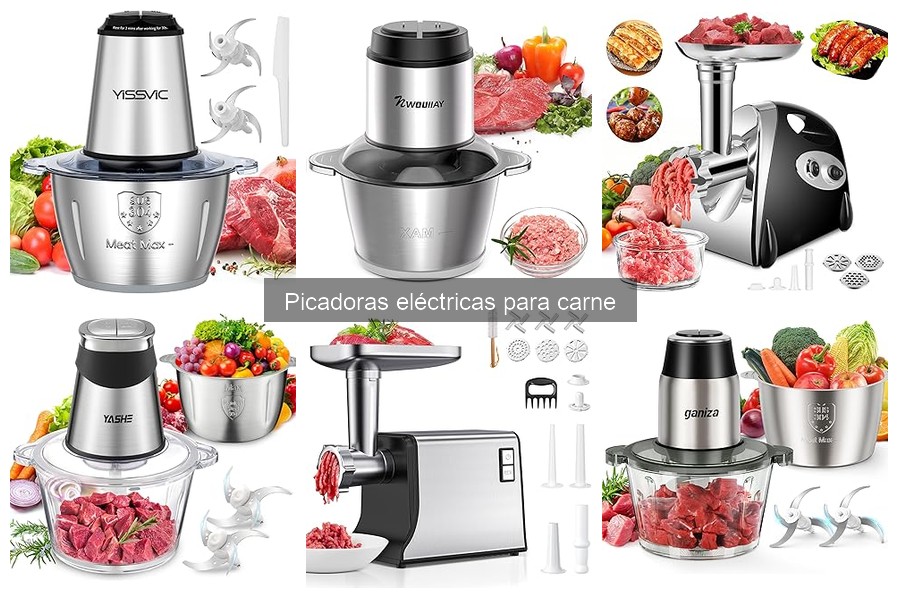 Errores comunes al elegir una picadora eléctrica para carne