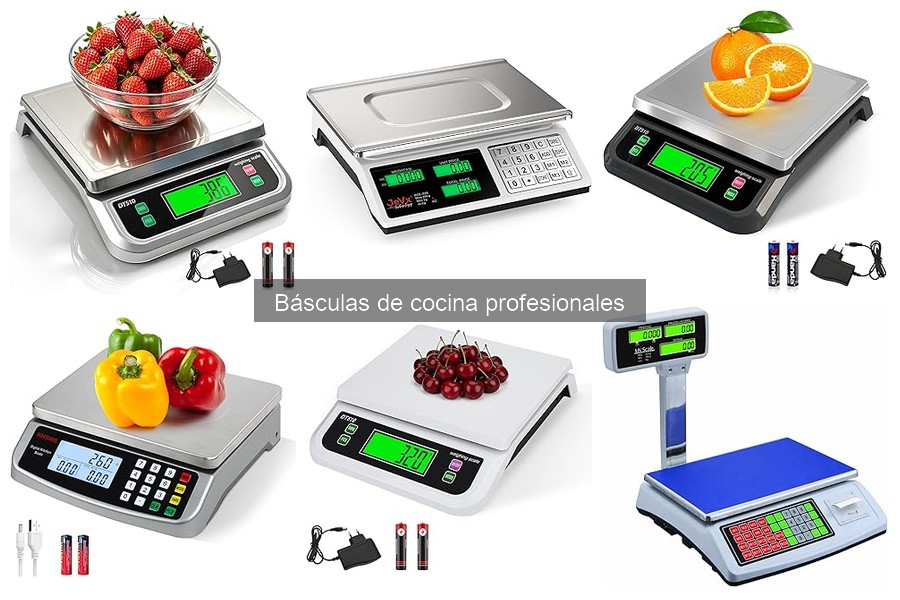 Errores comunes al usar básculas de cocina profesionales