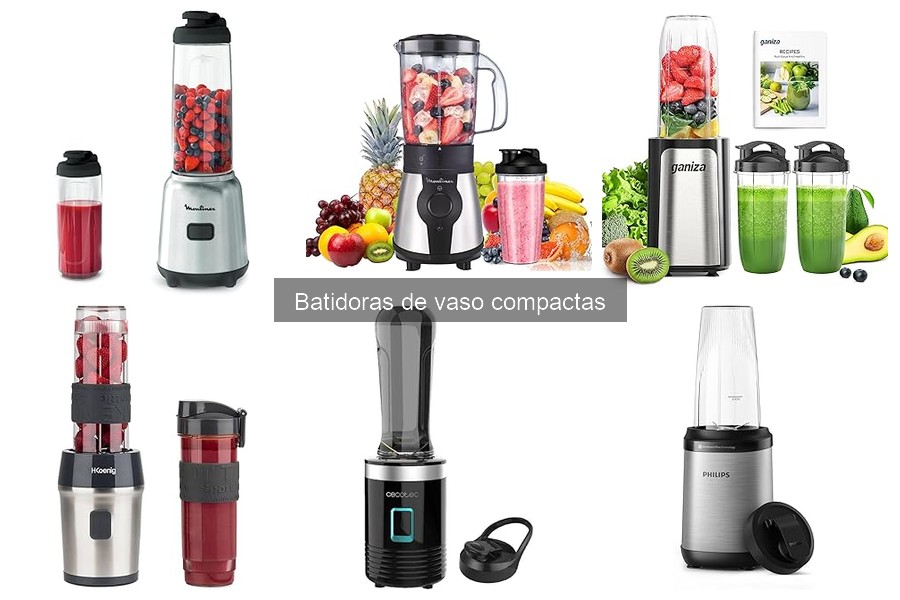 Errores comunes al usar batidoras de vaso compactas