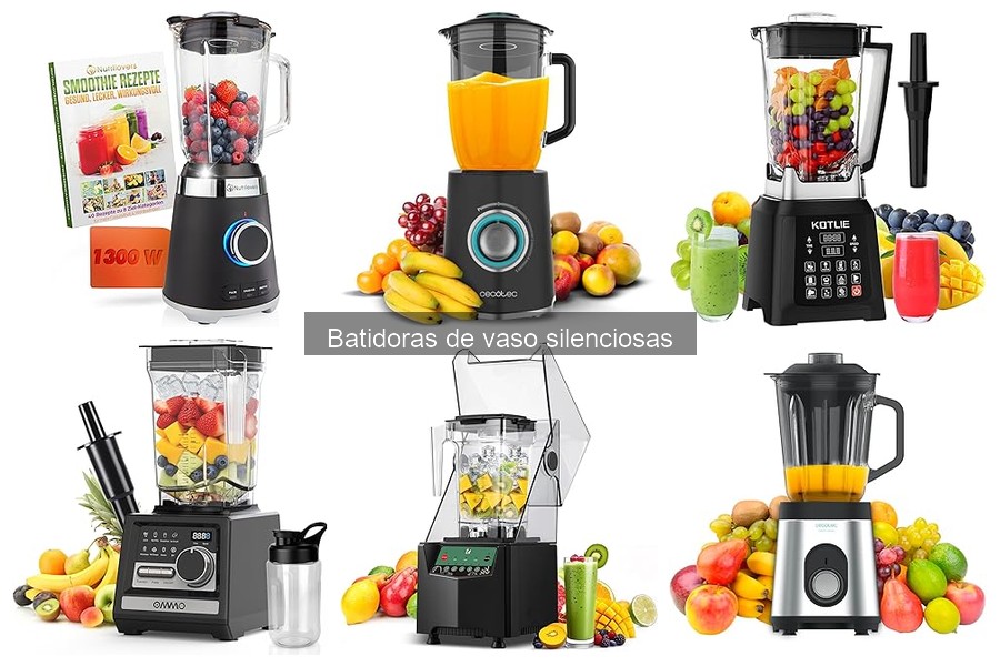Errores comunes al usar batidoras de vaso silenciosas