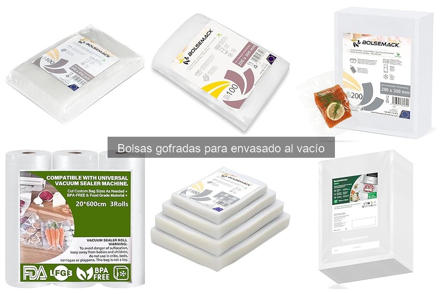 Errores comunes al usar bolsas gofradas para envasado al vacío