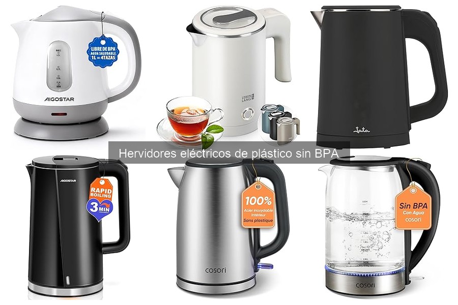 Errores comunes al usar hervidores eléctricos de plástico sin BPA