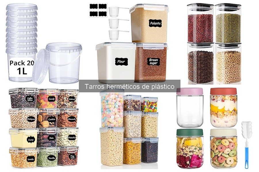 Errores comunes al usar tarros herméticos de plástico