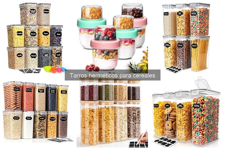 Errores comunes al usar tarros herméticos para cereales