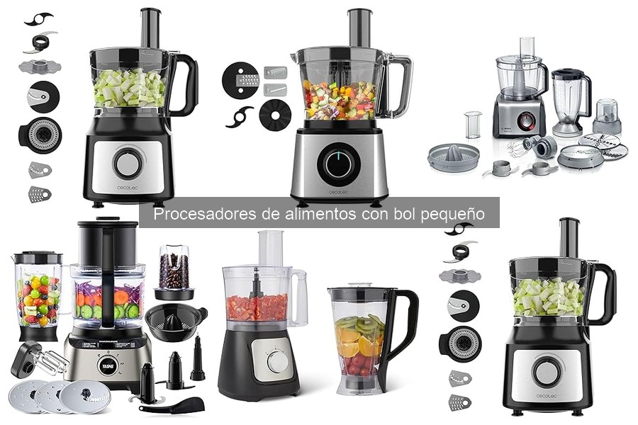 Errores comunes al usar un procesador de alimentos pequeño
