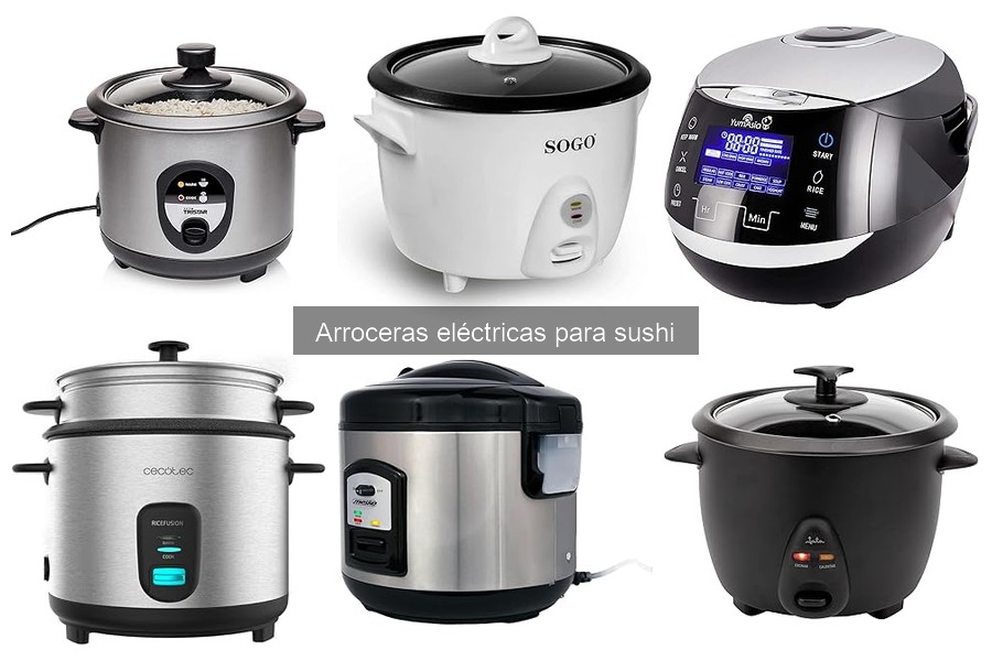 Guía de compra de arroceras eléctricas para sushi 2023