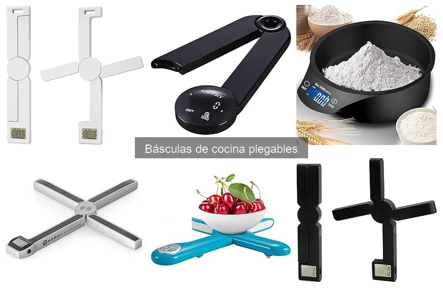 Guía de compra de básculas de cocina plegables