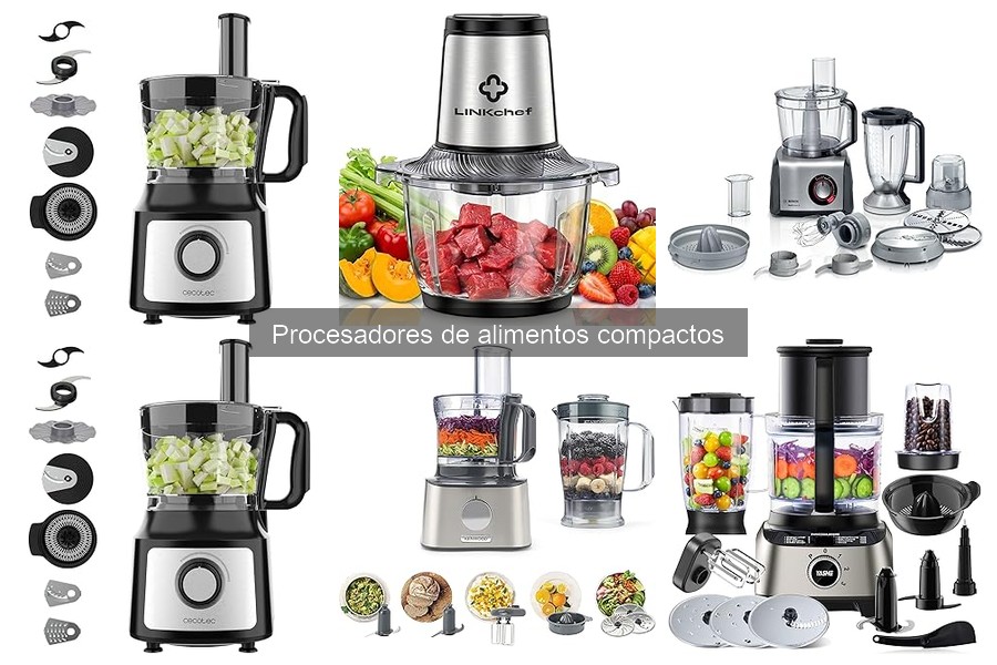 Guía de compra de procesadores de alimentos compactos