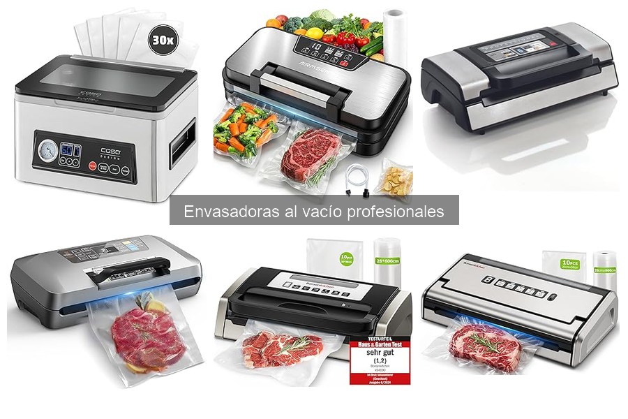 Guía de compra envasadoras al vacío profesionales 2023