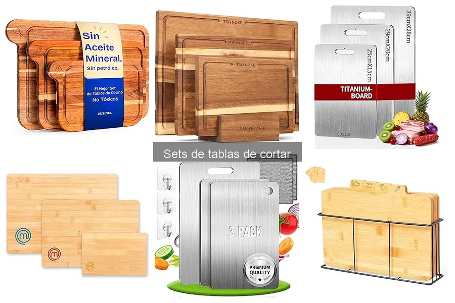 Guía de Sets de Tablas de Cortar: ¿Qué Incluyen?