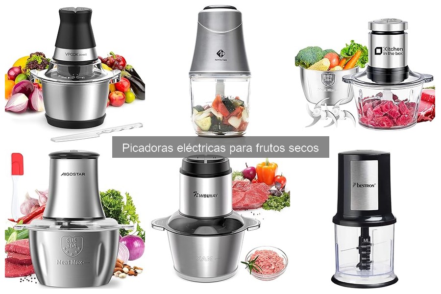 Guía para comprar picadoras eléctricas de frutos secos