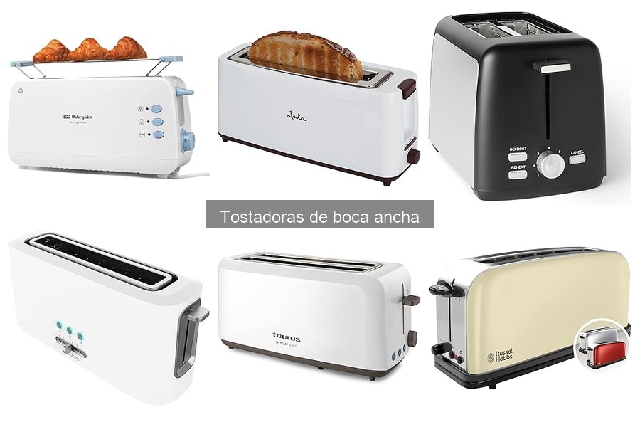 Guía para elegir la mejor tostadora de boca ancha